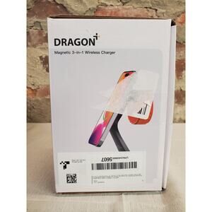 DRAGON+ 3-in-1 MagSafe Wireless Charger Station For Apple iPhone Watch AirPods